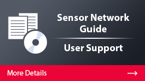 Sensor Network Guide User Support | More Details