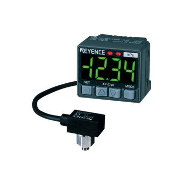 AP-C40 series - Digital Pressure Sensor with 2-Color Display